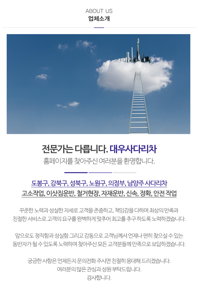 대우사다리차_내용